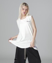 ✨未使用級✨　ダンケシェーン　カットソー　タンクトップ　ダメージ加工 Danke Schon ダンケシェーン WEB&DEPOT限定 活性染 ダメージ加工