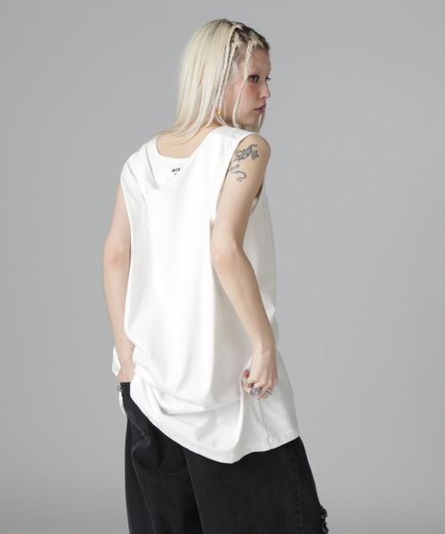 DANKE SCHON(ダンケシェーン)の「【WEB&DEPOT限定】DankeSchon/ダンケシェーン/16OE TANKTOP LOGO(タンクトップ・レディース・ホワイト/ブラック・M/L/S)」の18枚目の写真