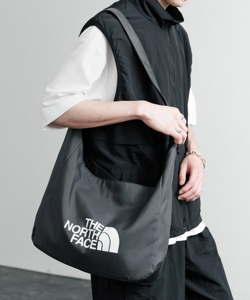 ★THE NORTH FACE★ White Label Big Logo Shoulder BagBLACK ☆THE NORTH FACE☆BIG LOGO SHOULDER BAG ショルダーバッグ