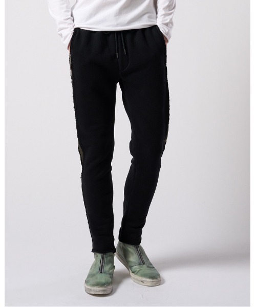 wjk(ダヴルジェイケイ)の「super urake seam pants(スウェットパンツ・メンズ・トップグレー/ブラック/ブラック×カーキ・SMALL/MEDIUM/LARGE/X-LARGE)」の6枚目の写真