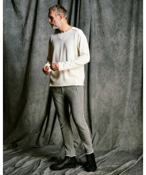 wjk(ダヴルジェイケイ)の「super urake seam pants(スウェットパンツ・メンズ・トップグレー/ブラック/ブラック×カーキ・SMALL/MEDIUM/LARGE/X-LARGE)」の20枚目の写真