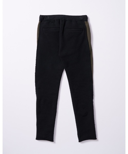 wjk(ダヴルジェイケイ)の「super urake seam pants(スウェットパンツ・メンズ・トップグレー/ブラック/ブラック×カーキ・SMALL/MEDIUM/LARGE/X-LARGE)」の5枚目の写真