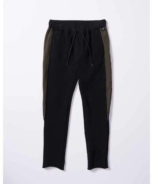 wjk(ダヴルジェイケイ)の「super urake seam pants(スウェットパンツ・メンズ・トップグレー/ブラック/ブラック×カーキ・SMALL/MEDIUM/LARGE/X-LARGE)」の4枚目の写真