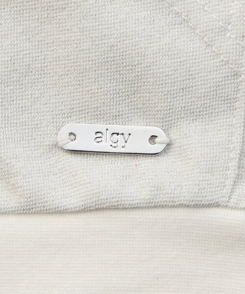 algy（アルジー）の「UVカットラインスリーブパーカー（パーカー・キッズ・ブラック/オフホワイト/グレー・XX-SMALL/X-SMALL/MEDIUM/SMALL）」の7枚目の写真