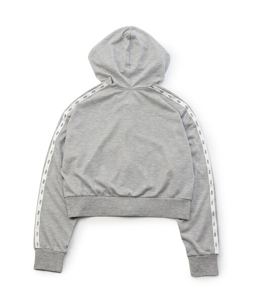 algy（アルジー）の「UVカットラインスリーブパーカー（パーカー・キッズ・ブラック/オフホワイト/グレー・XX-SMALL/X-SMALL/MEDIUM/SMALL）」の13枚目の写真