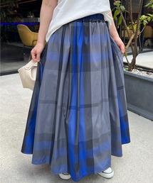 StyleSea（スタイルシー）の「チェック柄タフタスカート（スカート）」