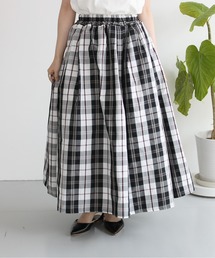 StyleSea（スタイルシー）の「チェック柄タフタスカート（スカート）」