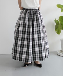 StyleSea（スタイルシー）の「チェック柄タフタスカート（スカート）」