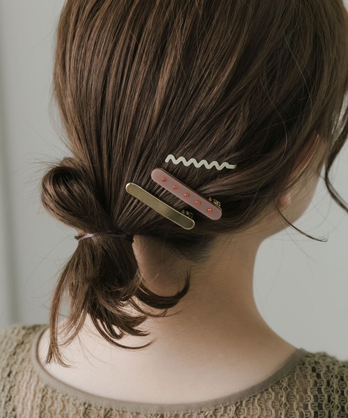 美品　ヘアピン　３点　セット 楽天市場】【メール便送料無料】 ヘアクリップ ヘアピン セット