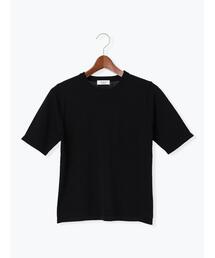 Te chichi TERRASSE | 【抗菌防臭】ハーフスリーブニット(ニット/セーター)