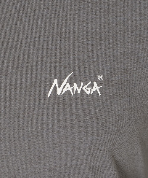 NANGA(ナンガ)の「AirFlex RASH GUARD ZIP PK W/エアフレックス ラッシュガードジップパーカー (ウィメンズ)(パーカー・レディース・ブラック/グレー/ホワイト・S/M/L)」の7枚目の写真