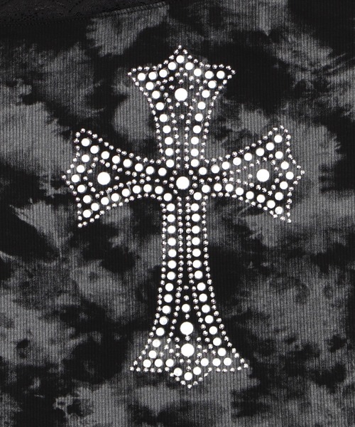 Figments（フィグメンツ）の「オフショルクロスピチＴ（Tシャツ/カットソー・メンズ・ホワイト/ブラック・FREE）」の19枚目の写真