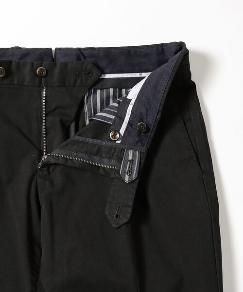BEAMS F（ビームスエフ）の「【別注】PT TORINO / EVO-F ストレッチ コットンツイル 1プリーツ スラックス（その他パンツ・メンズ・ネイビー/ブラック/ブラウン・52/50/48/46/44）」の17枚目の写真
