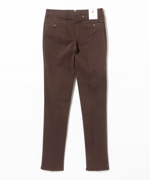 BEAMS F（ビームスエフ）の「【別注】PT TORINO / EVO-F ストレッチ コットンツイル 1プリーツ スラックス（その他パンツ・メンズ・ネイビー/ブラック/ブラウン・52/50/48/46/44）」の6枚目の写真