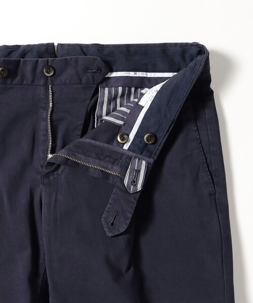BEAMS F（ビームスエフ）の「【別注】PT TORINO / EVO-F ストレッチ コットンツイル 1プリーツ スラックス（その他パンツ・メンズ・ネイビー/ブラック/ブラウン・52/50/48/46/44）」の11枚目の写真