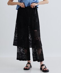 GALLEST | ラップスカート付きレースパンツ(その他パンツ)