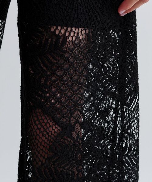 GALLEST(ギャレスト)の「ラップスカート付きレースパンツ(その他パンツ・レディース・ホワイト/ブラック・38)」の19枚目の写真
