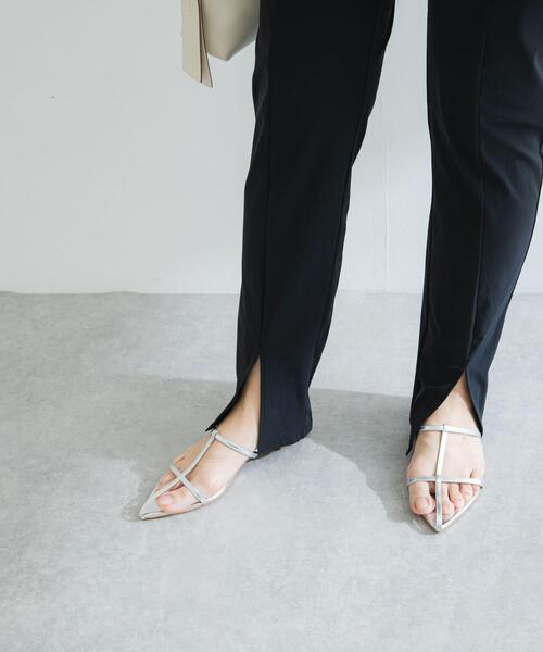F by ROSSO(エフバイロッソ)の「F by ROSSO UVCUT速乾レギンスパンツ(その他パンツ・レディース・ブラック/チャコールグレー・FREE)」の17枚目の写真