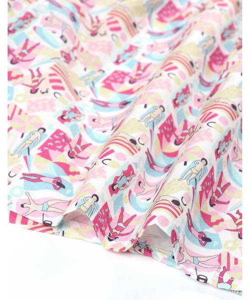 une nana cool（ウンナナクール）の「MADE WITH LIBERTY FABRIC 【綿100％】メンズトランクス（トランクス・メンズ・ネイビー/アイボリー/ミント・L/M）」の8枚目の写真