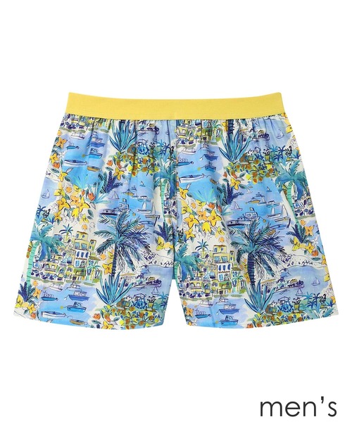 une nana cool（ウンナナクール）の「MADE WITH LIBERTY FABRIC 【綿100％】メンズトランクス（トランクス・メンズ・ネイビー/アイボリー/ミント・L/M）」の7枚目の写真