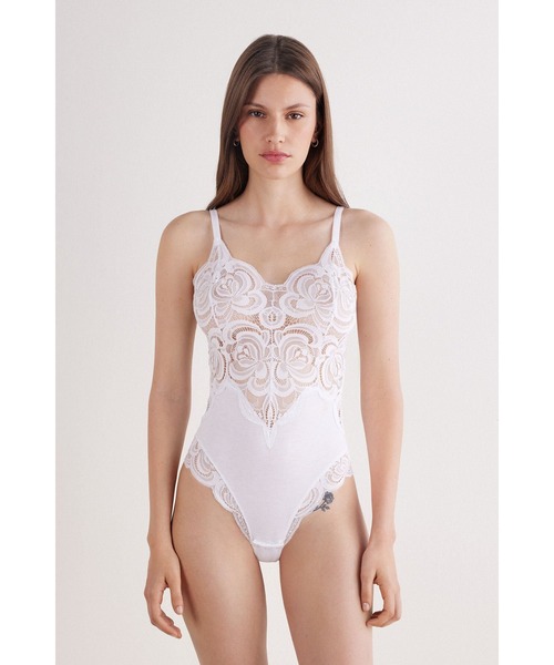 【intimissimi】 Toujours L'ajpur レースボディスーツ Intimissimi（インティミッシミ）の「Toujours L'ajpur レース