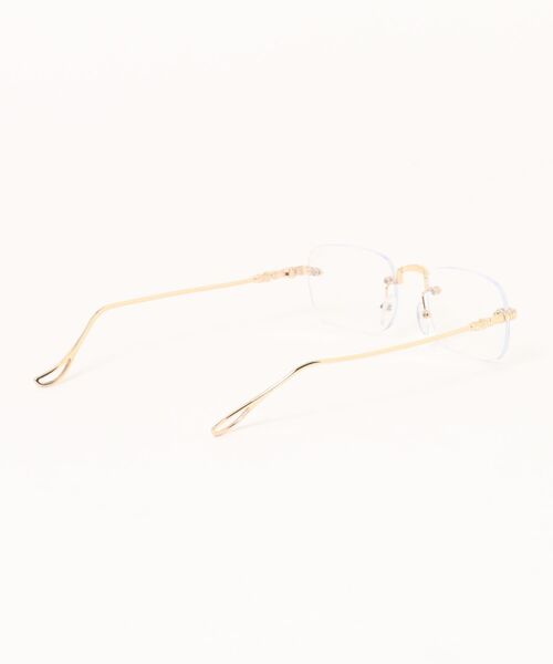 VIBGYOR（ヴィブジョー）の「リムレスメガネ　サングラス(BDS)（サングラス・レディース・シルバー/ゴールド・FREE）」の3枚目の写真