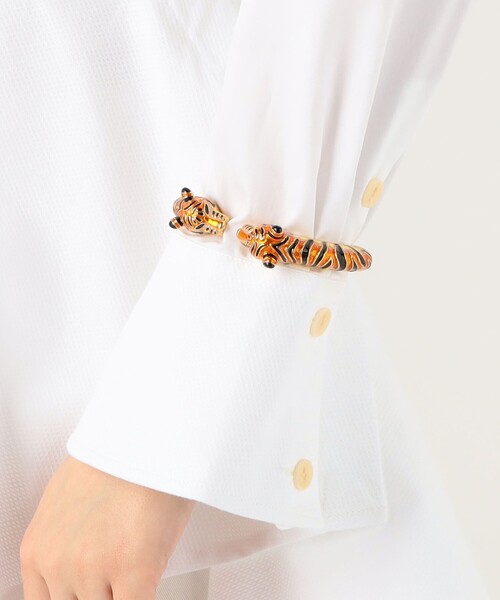 Kenneth Jay Laneバングル5点おまとめ Kenneth Jay Lane TIGER PRINT バングル（バングル/リストバンド