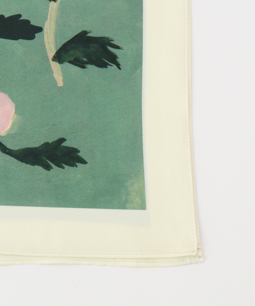 IENA（イエナ）の「Cassandre×IENAアートスカーフ（バンダナ/スカーフ・レディース・A・FREE）」の2枚目の写真