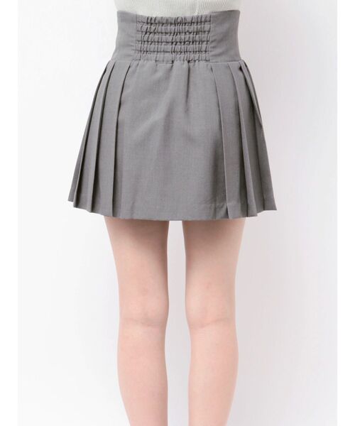 MERCURYDUO（マーキュリーデュオ）の「プリーツミニスカパン（スカート・レディース・グレー/ブラック・SMALL/MEDIUM）」の10枚目の写真