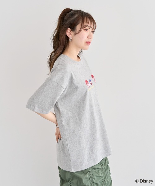 セール】シュガーラッシュ / クロスステッチ刺繍半袖TEE（T