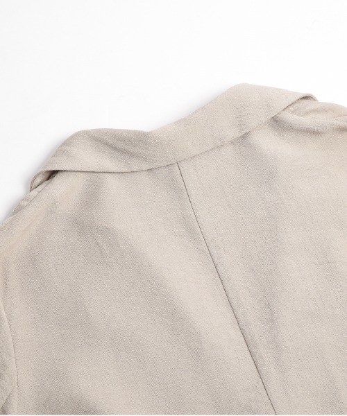 SUGAR BISKET（シュガービスケット）の「テーラード サマージャケット（テーラードジャケット・レディース・ブラック/ベージュ・フリー）」の13枚目の写真