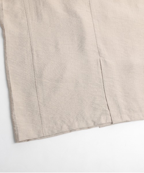 SUGAR BISKET（シュガービスケット）の「テーラード サマージャケット（テーラードジャケット・レディース・ブラック/ベージュ・フリー）」の4枚目の写真