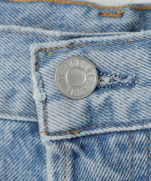 AGOLDE（エーゴールドイー）の「AGOLDE/エーゴールドイー EMMI JEAN（デニムパンツ・レディース・サックスブルー・27/26/25/24）」の5枚目の写真