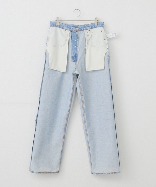 デニム・ジーパン Agolde Emmi Jeans AGOLDE Emmi belted high-rise wide-leg jeans | NET-A-PORTER