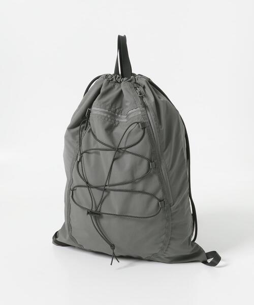 URBAN RESEARCH DOORS(アーバンリサーチドアーズ)の「ナップサック(バックパック/リュック・メンズ・スミクロ/ブラック・-)」の14枚目の写真