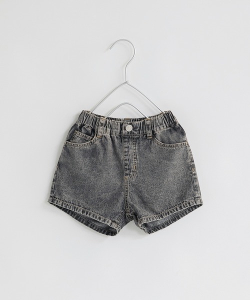 EDWIN（エドウィン）の「【Ou? by EDWIN】デニムショートパンツ（デニムパンツ・キッズ・サックスブルー/ブラック・130/100/90/150/120/140/110）」の10枚目の写真