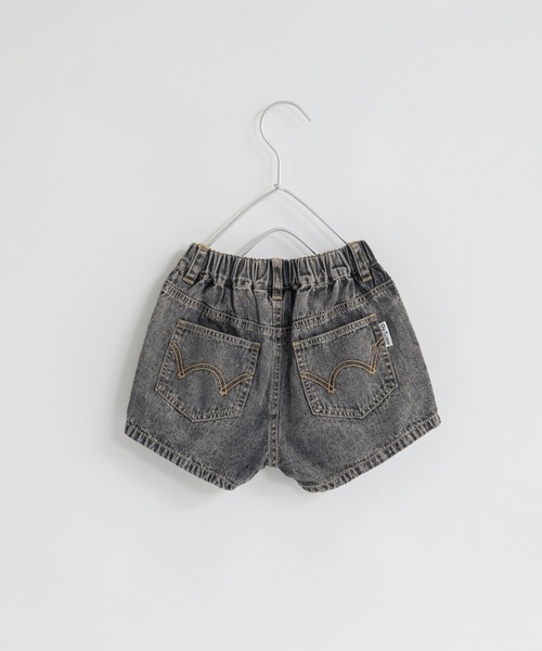 EDWIN（エドウィン）の「【Ou? by EDWIN】デニムショートパンツ（デニムパンツ・キッズ・サックスブルー/ブラック・130/100/90/150/120/140/110）」の11枚目の写真