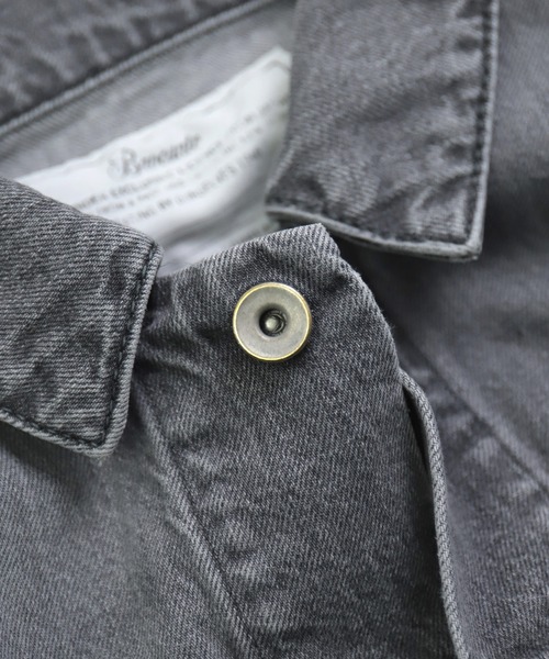 Brocante / ブロカント] 12ozリングBKデニム アンプリッセジャケット