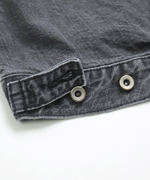 Brocante / ブロカント] 12ozリングBKデニム アンプリッセジャケット