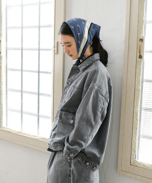 Brocante / ブロカント] 12ozリングBKデニム アンプリッセジャケット