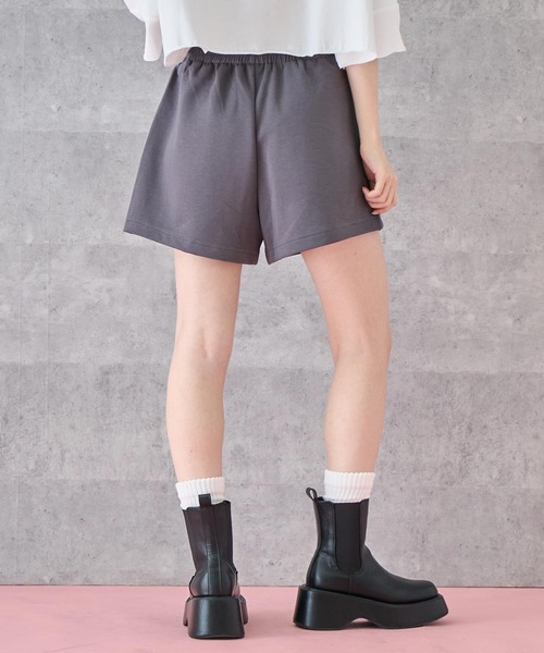 ANAP(アナップ)の「スウェット ショート カーゴ パンツ(カーゴパンツ・レディース・ブラック/グレー・FREE)」の11枚目の写真