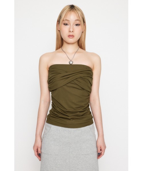 LAGUAGEM、SHIRRING MANYWAY ベアトップ SHIRRING MANYWAY ベアトップ（その他トップス）｜LAGUA GEM