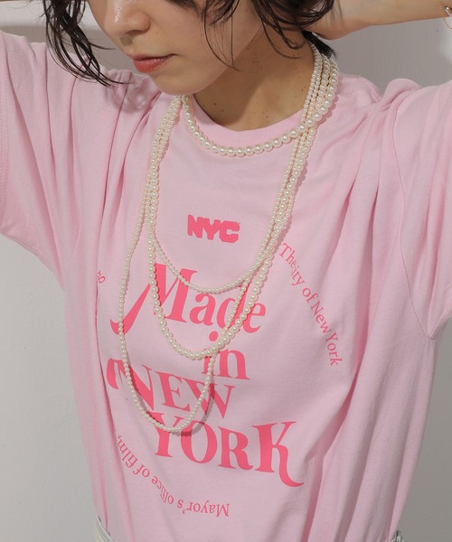 emesuelee（エメスーリー）の「3set　ランダムパールネックレス（ネックレス・レディース・ホワイト・フリー）」の7枚目の写真