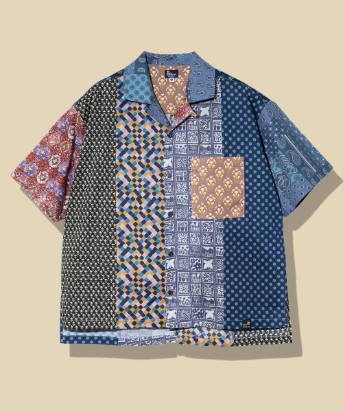 go slow caravan(ゴースローキャラバン)の「贅沢クレイジー半袖O/Pシャツ(シャツ/ブラウス・メンズ・その他2/その他1・X-LARGE/LARGE/MEDIUM)」の1枚目の写真