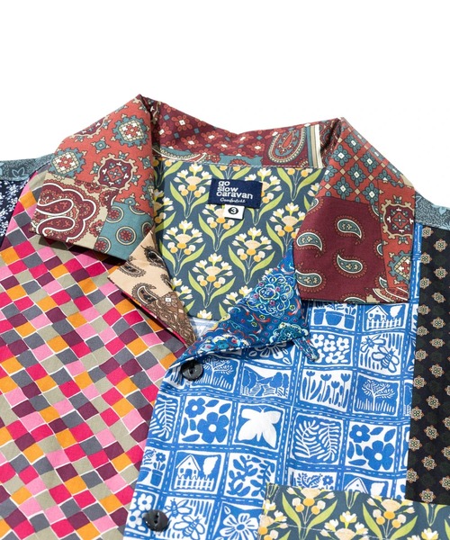 go slow caravan(ゴースローキャラバン)の「贅沢クレイジー半袖O/Pシャツ(シャツ/ブラウス・メンズ・その他2/その他1・X-LARGE/LARGE/MEDIUM)」の3枚目の写真