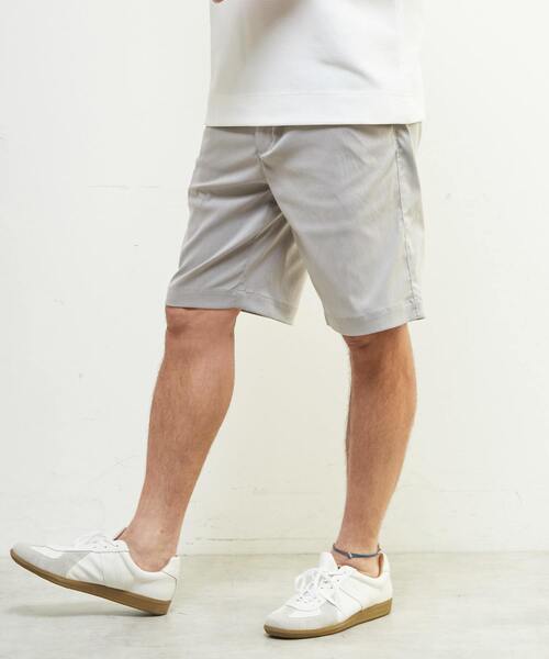 MEN'S MELROSE(メンズメルローズ)の「メランジハイパーストレッチショートパンツ(その他パンツ・メンズ・ネイビー/ライトグレー/ブラック/ライトベージュ・2/3/4)」の18枚目の写真