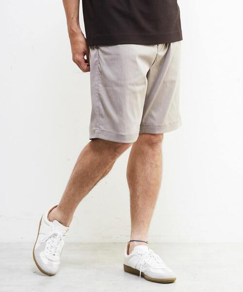 MEN'S MELROSE(メンズメルローズ)の「メランジハイパーストレッチショートパンツ(その他パンツ・メンズ・ネイビー/ライトグレー/ブラック/ライトベージュ・2/3/4)」の21枚目の写真