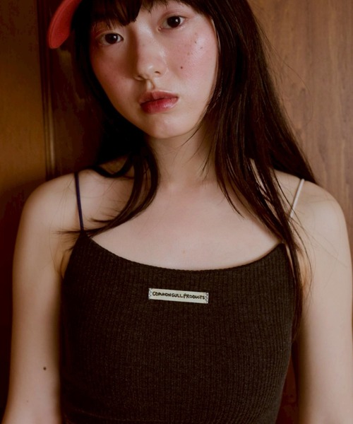 common gull products.(コモンガルプロダクツ)の「わがままなニットチューブトップ(キャミソール・レディース・イエロー系/グレー系/ブラック系・SMALL/MEDIUM)」の14枚目の写真