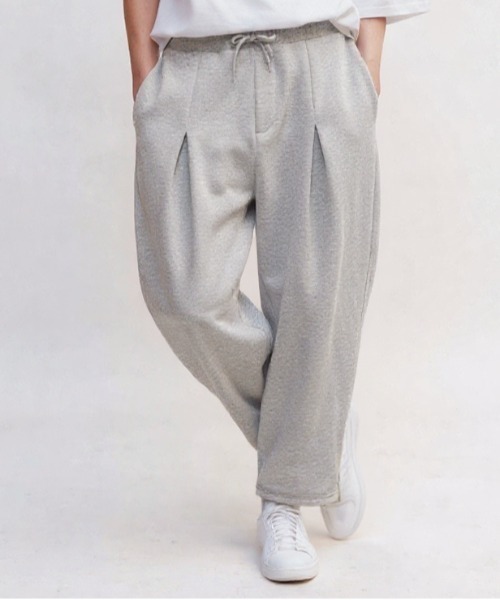rehacer（レアセル）の「rehacer : Barrel Sweat Pants / バレル スウェット パンツ（スウェットパンツ・メンズ・ブラック/ワインレッド/グレー・SMALL/MEDIUM/LARGE）」の3枚目の写真