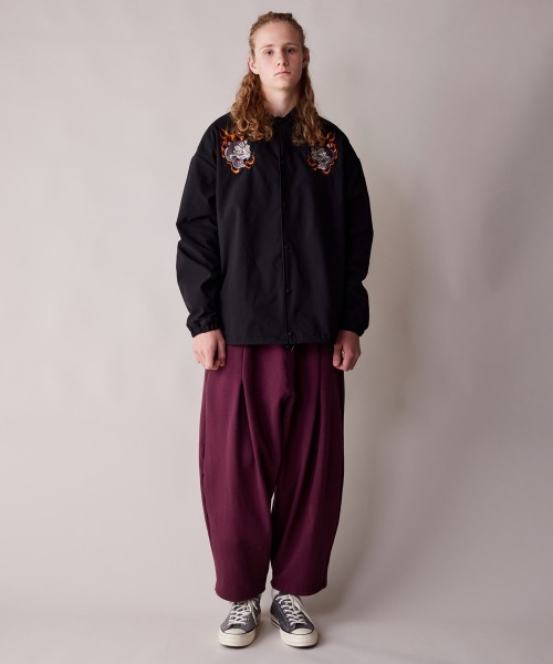 rehacer（レアセル）の「rehacer : Barrel Sweat Pants / バレル スウェット パンツ（スウェットパンツ・メンズ・ブラック/ワインレッド/グレー・SMALL/MEDIUM/LARGE）」の17枚目の写真